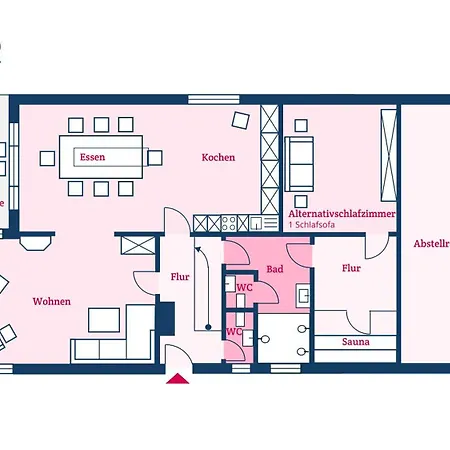 Hébergement de vacances Haus Am Park Wyk auf Föhr